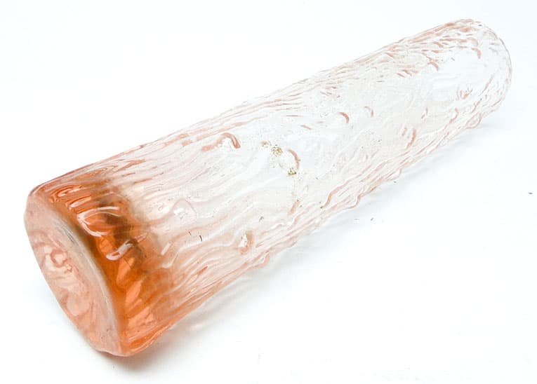 Wazon Pieniek, mid-century modern, szkło prasowane, proj. V. Hanus, Czechosłowacja, lata 60. - 112420