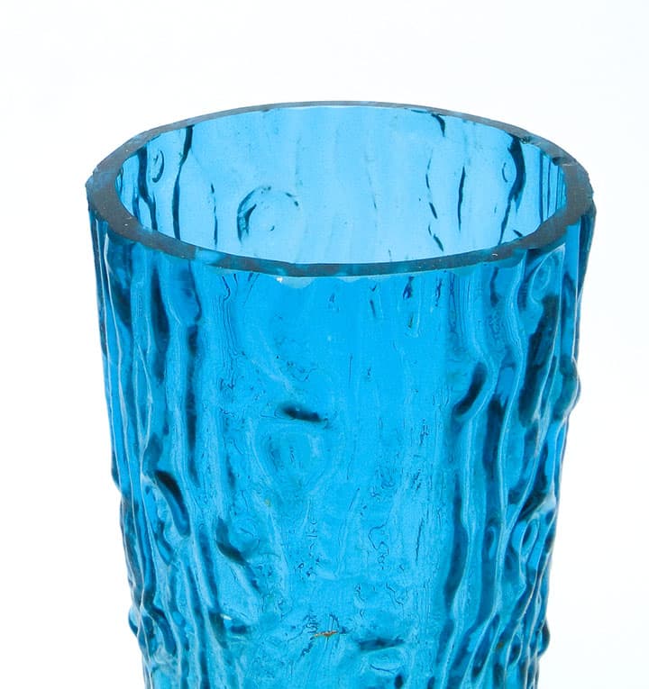 Wazon Pieniek, mid-century modern, szkło prasowane, Czechosłowacja, lata 60. - 112431