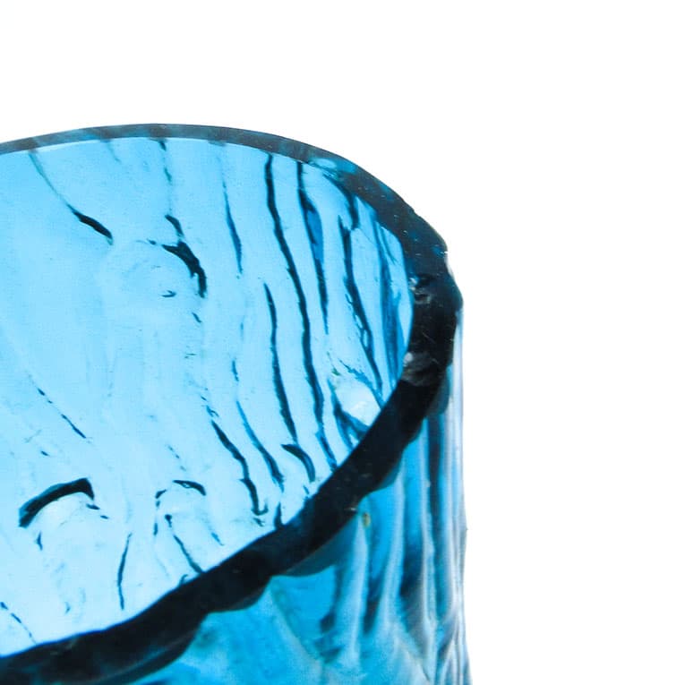 Wazon Pieniek, mid-century modern, szkło prasowane, Czechosłowacja, lata 60. - 112436