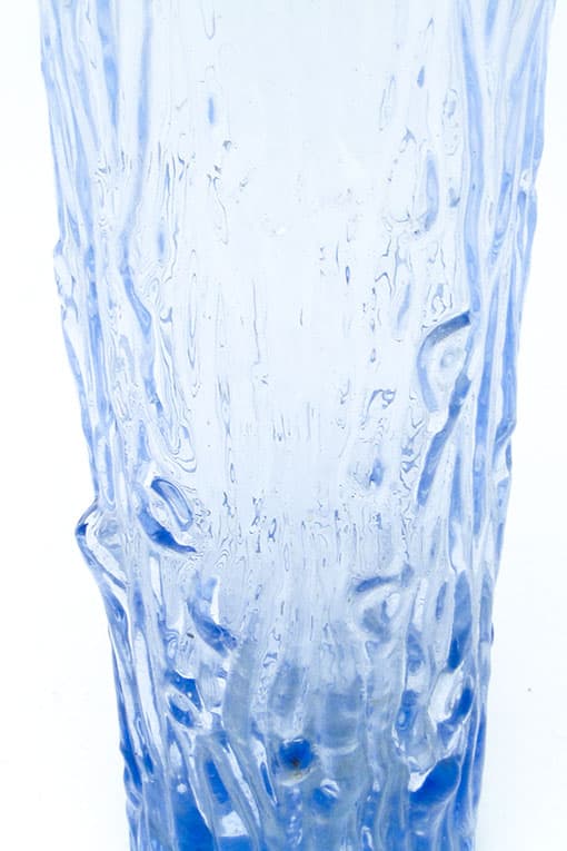 Mid-century modern vase, pressed glass, Czechoslovakia, 1960s. - 112448