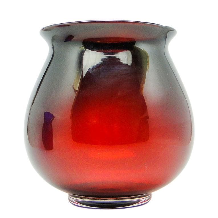 Wazon modernizm, szkło, Polska, lata 70.