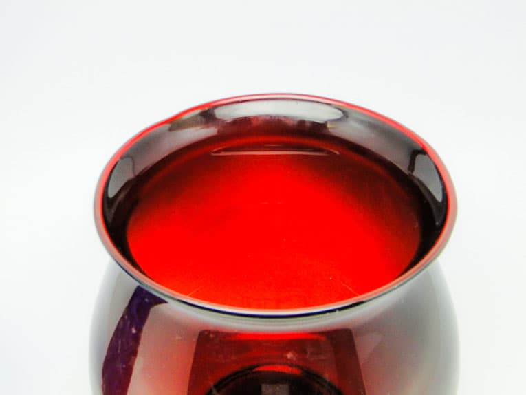 Wazon modernizm, szkło, Polska, lata 70. - 112460