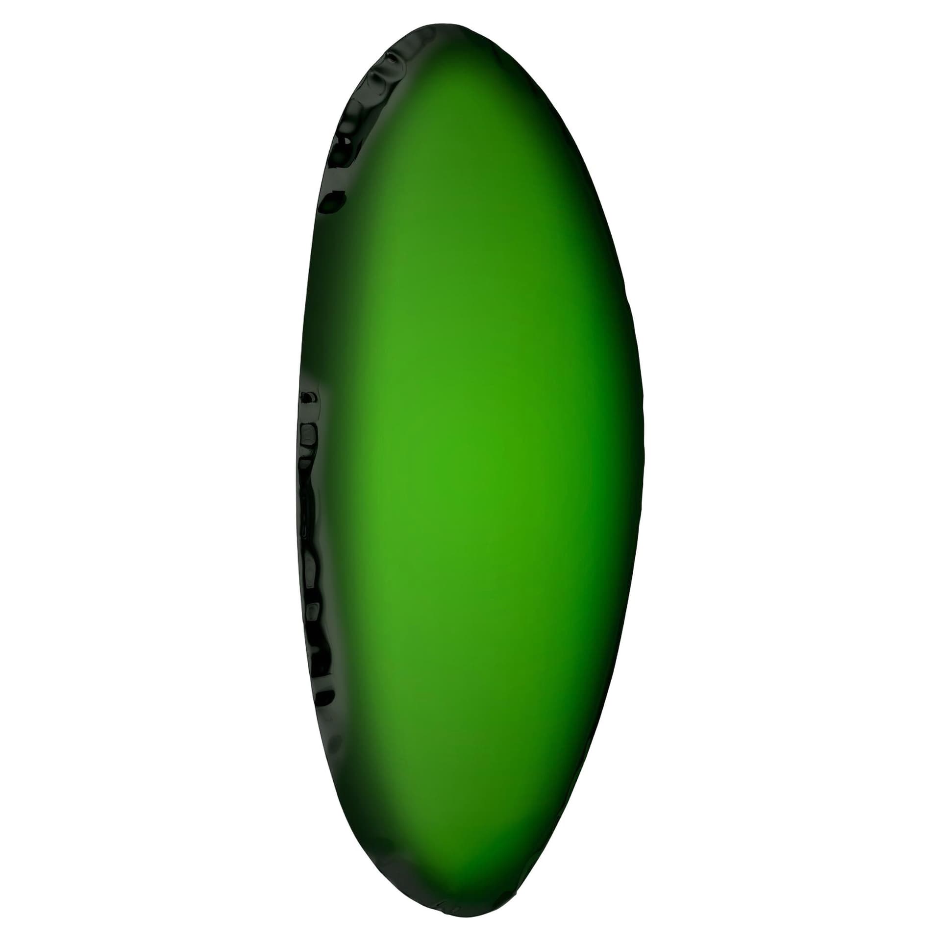 TAFLA O wall mirror jade green O4, Zieta Studio