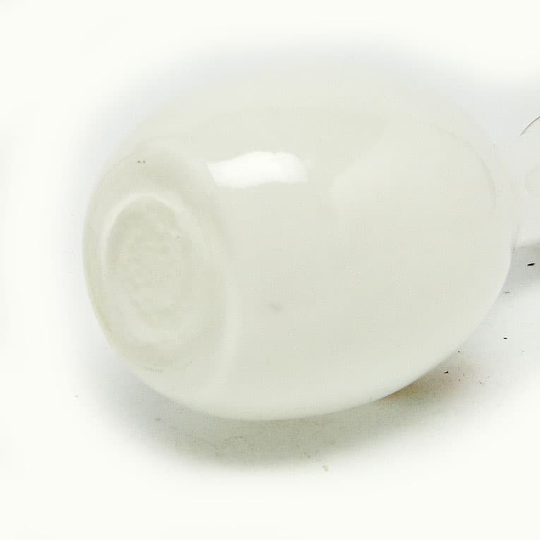 Wazon mid-century modern, szkło latticino, Polska, lata 70. - 112568