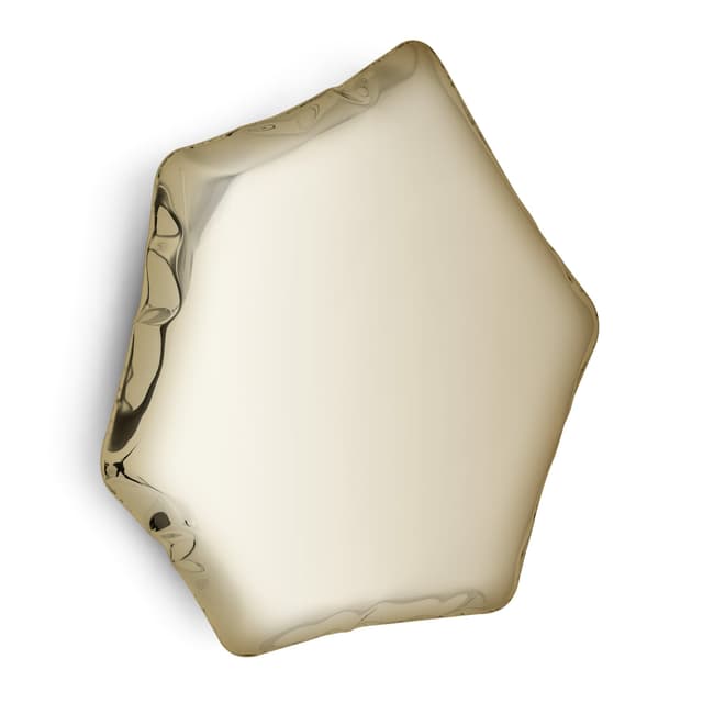 Lustro ścienne TAFLA C jasnozłote C6, Zieta Studio - WYMIARY