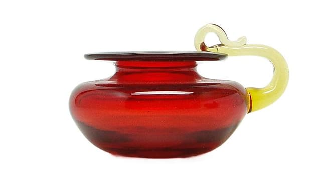 Kaganek modernizm, szkło, proj. B. Świstacka, Polska, lata 70. - WYMIARY