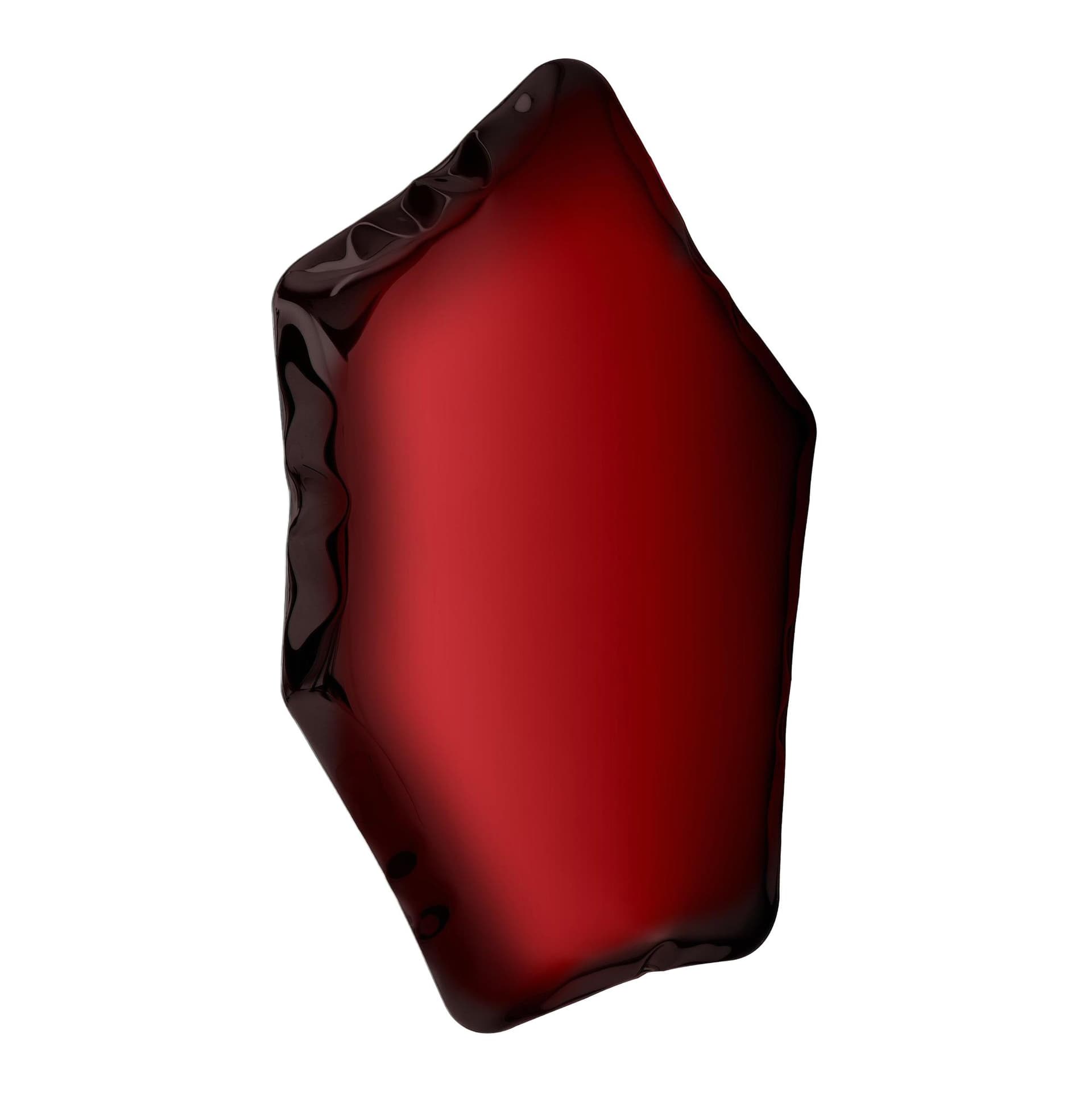 Wall mirror TAFLA C transitions red, C5, Zieta Studio