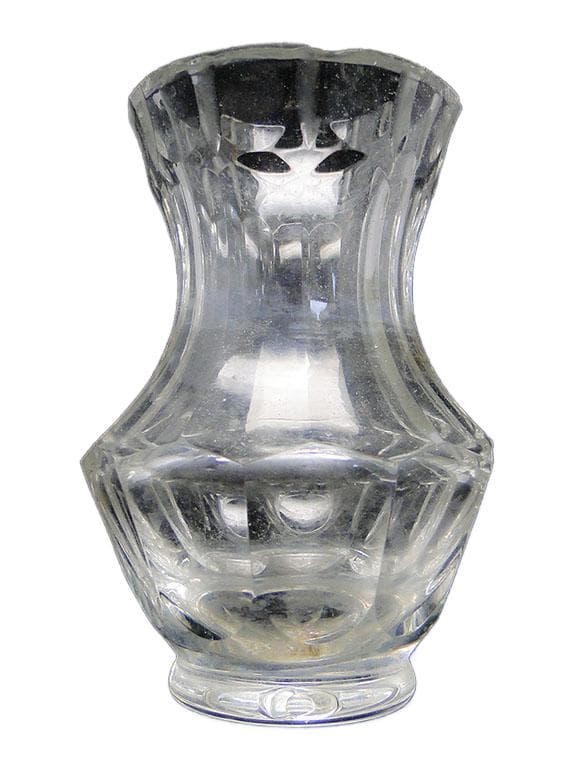 Wazon postmodernizm, kryształ, Polska, lata 70.