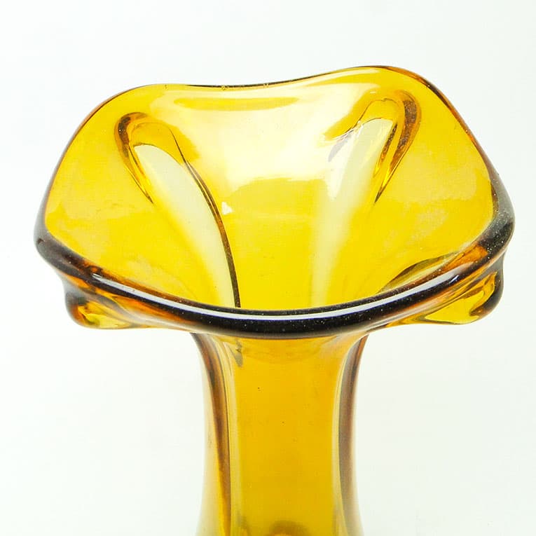 Wazon Sękacz, mid-century modern, szkło, Polska, lata 70. - 112752