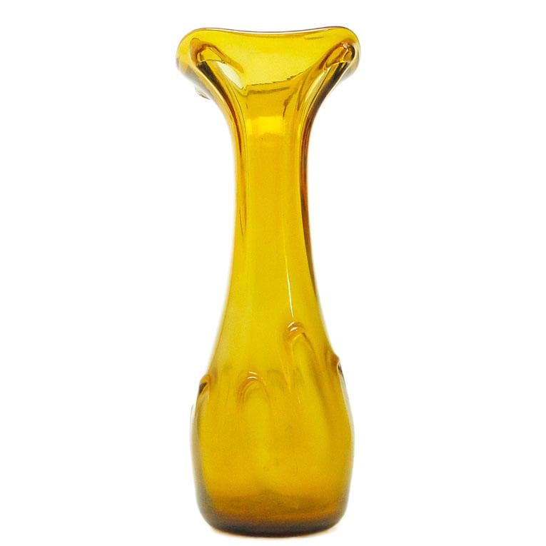 Wazon Sękacz, mid-century modern, szkło, Polska, lata 70.