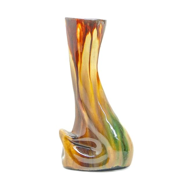 Wazon modernizm, ceramika, Spółdzielnia Milenium, Polska, lata 70. - WYMIARY