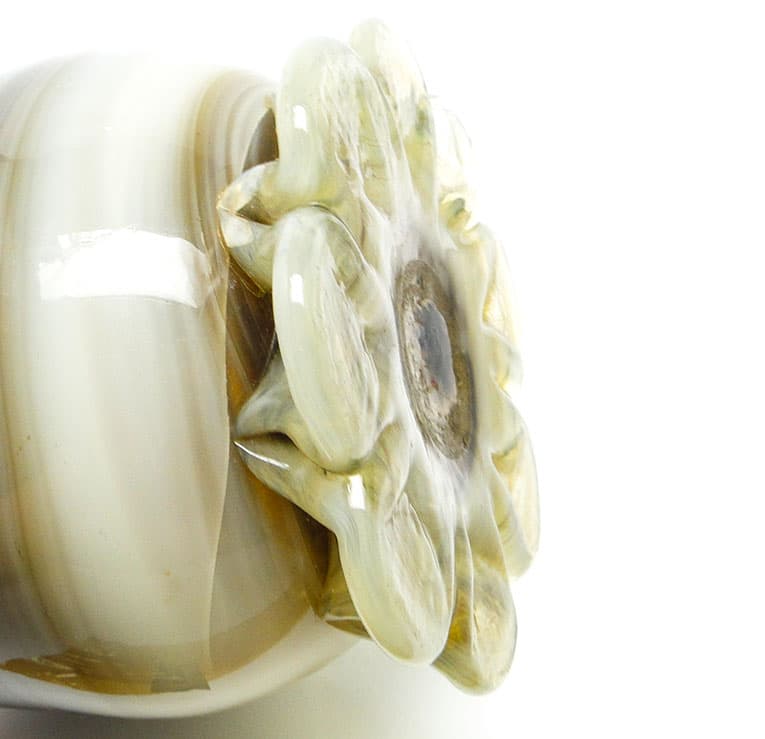 Wazon Modernizm, szkło, proj. J. Słuczan-Orkusz, Polska, lata 70. - 112780