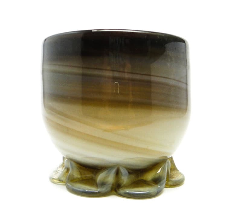 Wazon Modernizm, szkło, proj. J. Słuczan-Orkusz, Polska, lata 70. - 112784