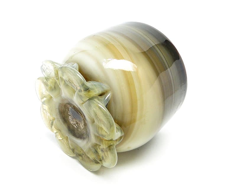 Wazon Modernizm, szkło, proj. J. Słuczan-Orkusz, Polska, lata 70. - 112782