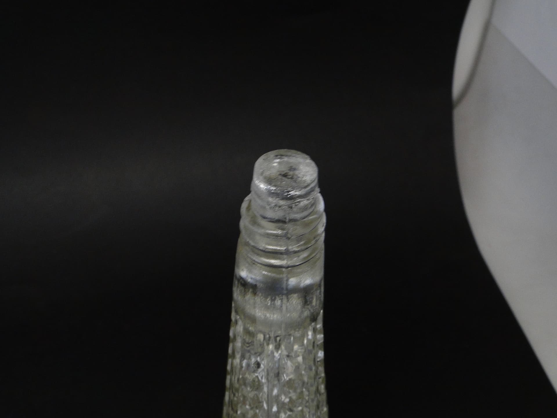 Wazon wiedeński Art Nouveau, szkło prasowane cyna, Francja, początek XX w. - 112805