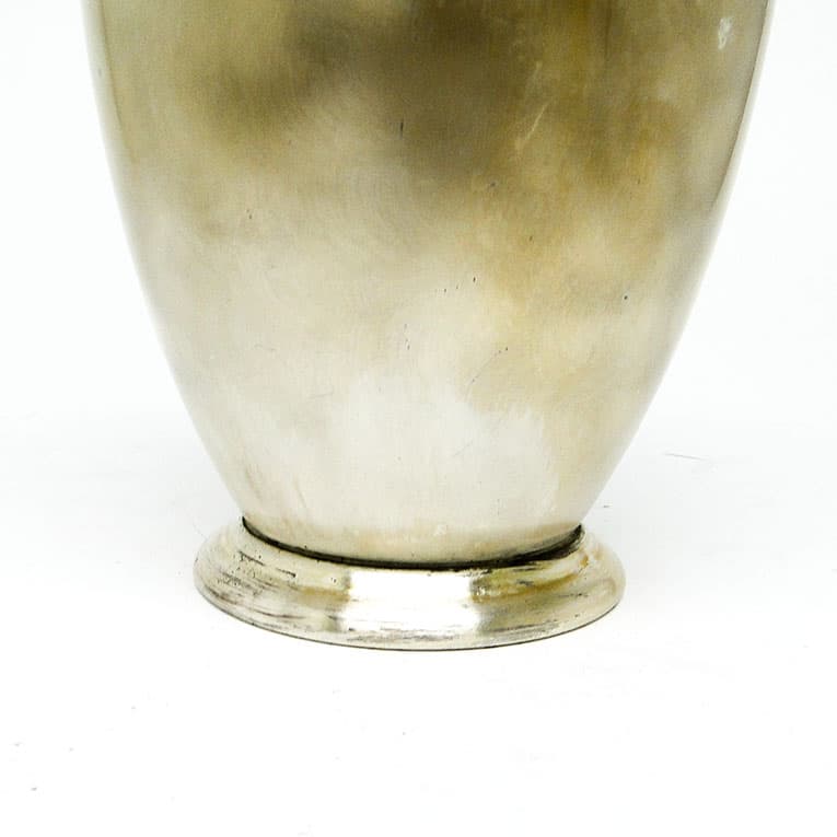 Wazon Ikora, Art Deco, mosiądz srebrzony, WMF, Niemcy, lata 30. - 112890