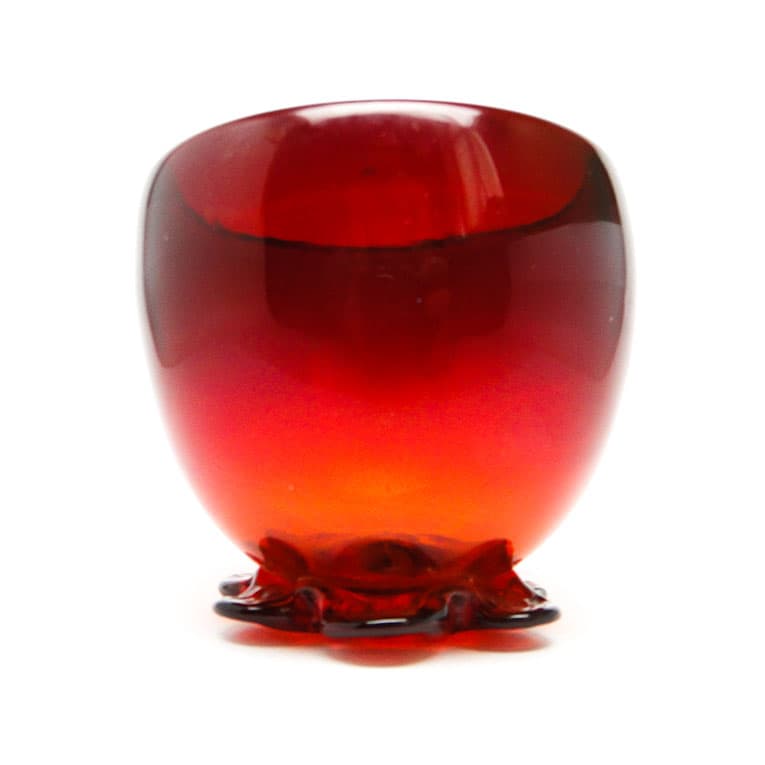 Wazon, mid-century modern, szkło, proj. J. Słuczan-Orkusz, Polska, lata 70. - 112929