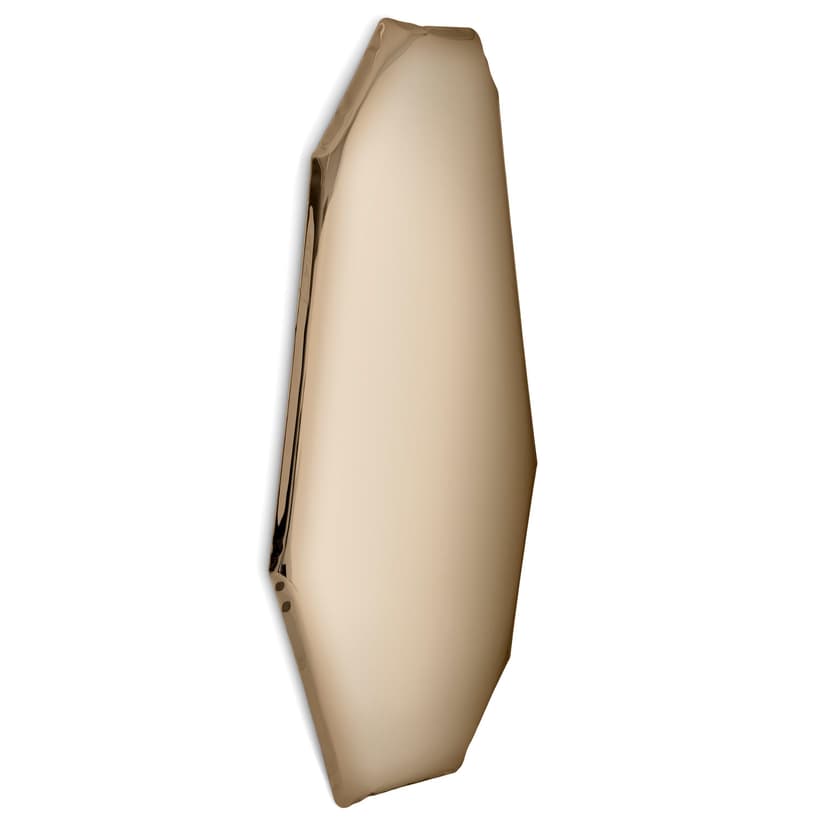 TAFLA C wall mirror golden C1, Zieta Studio