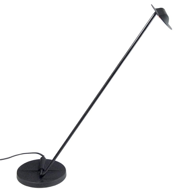 Black Minimalist Desk Lamp, by A. Visser for Lumiance, Netherlands, 1980s - 8188
