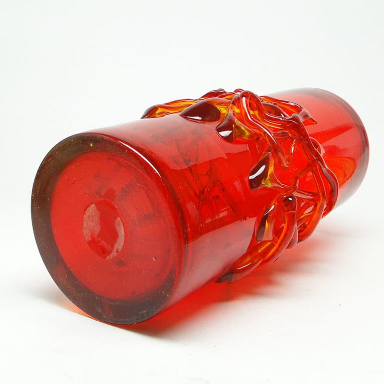 Wazon, modernizm, szkło, proj. J. Słuczan-Orkusz, Polska, lata 70. - 113067