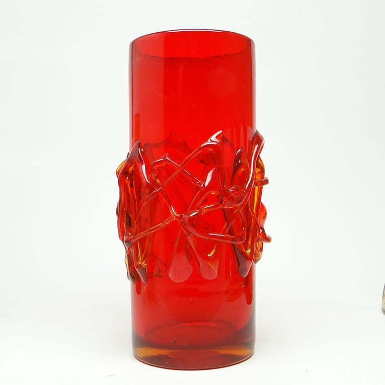 Wazon, modernizm, szkło, proj. J. Słuczan-Orkusz, Polska, lata 70. - 113063