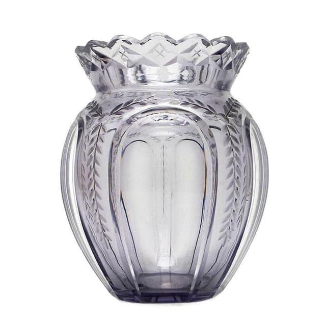 Wazon art deco, kryształ, Huta Józefina, Polska, lata 30. - WYMIARY