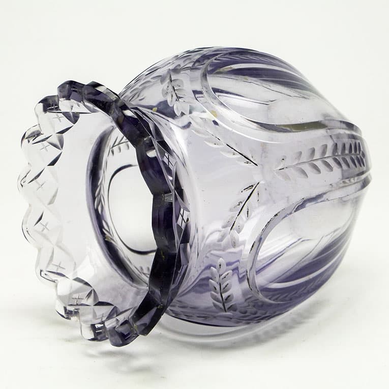 Wazon art deco, kryształ, Huta Józefina, Polska, lata 30. - 113122