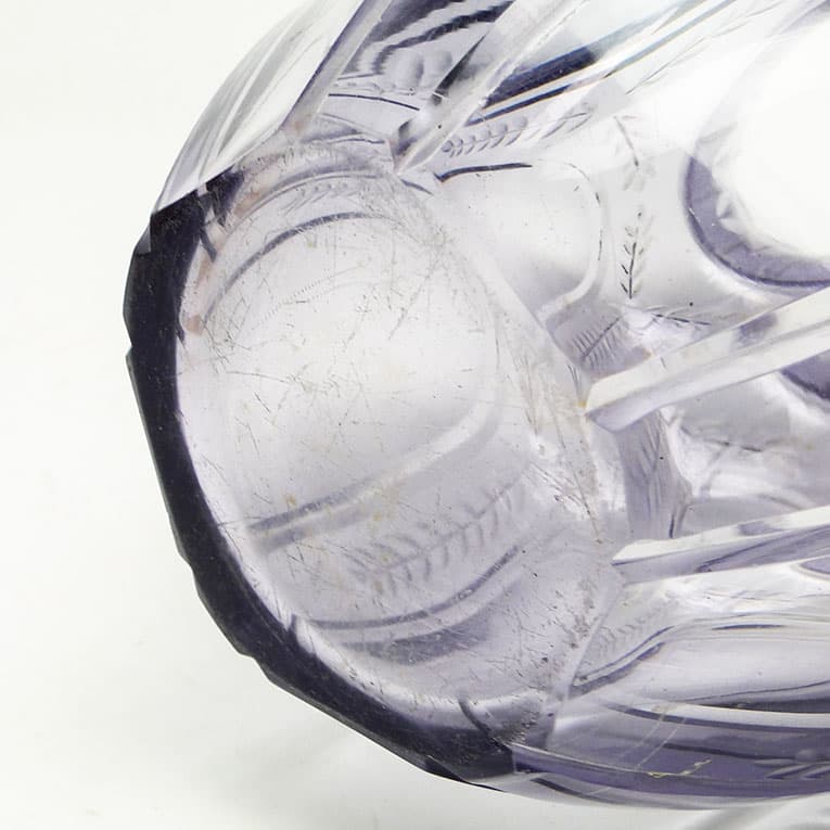 Wazon art deco, kryształ, Huta Józefina, Polska, lata 30. - 113120