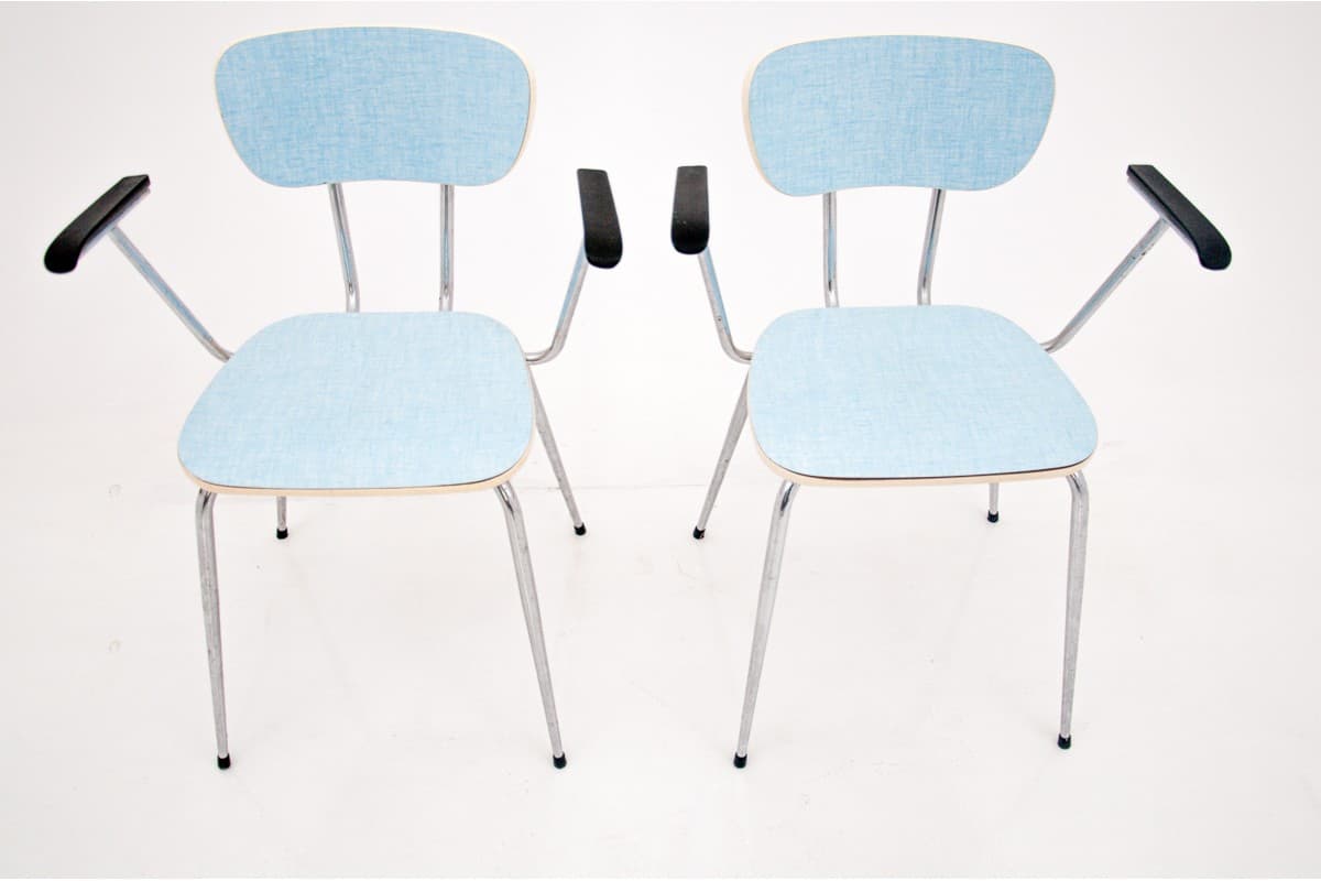 Para krzeseł z podłokietnikami, Polska, lata 70. - 78341