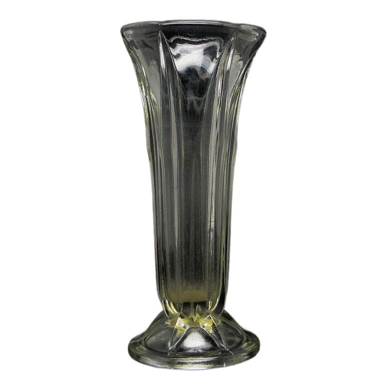 Wazon Art Deco, szkło, Polska, lata 50.