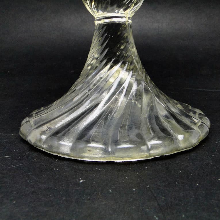 Wazon Spirelli, mid-century modern, szkło transparentne, Ząbkowice, Polska, lata 70. - 113152