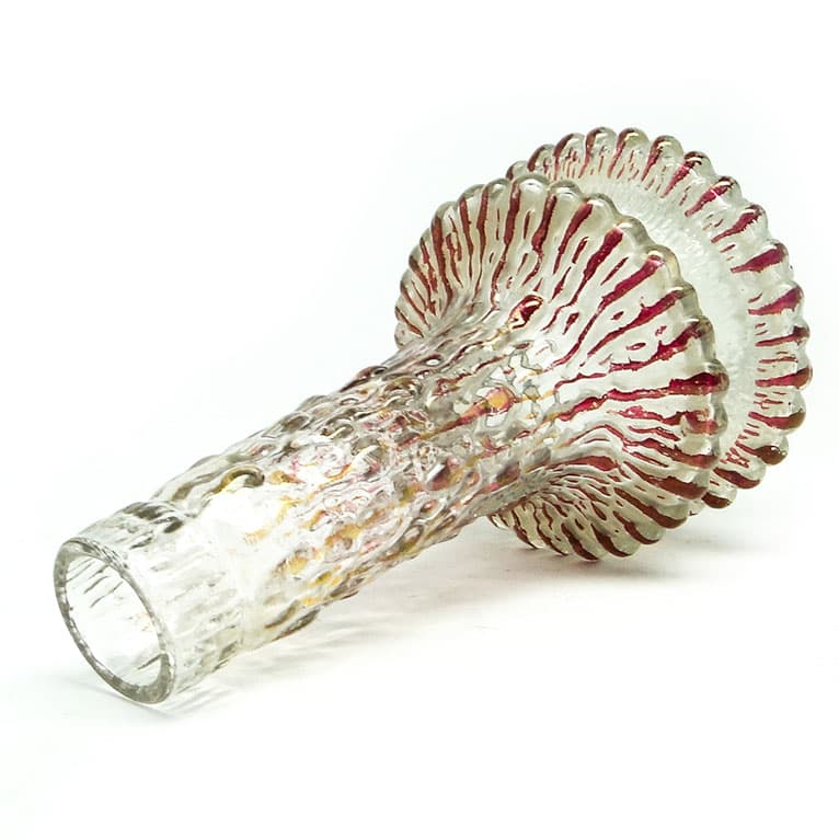 Wazon Mid-century modern, szkło, Finlandia, lata 70. - 113178