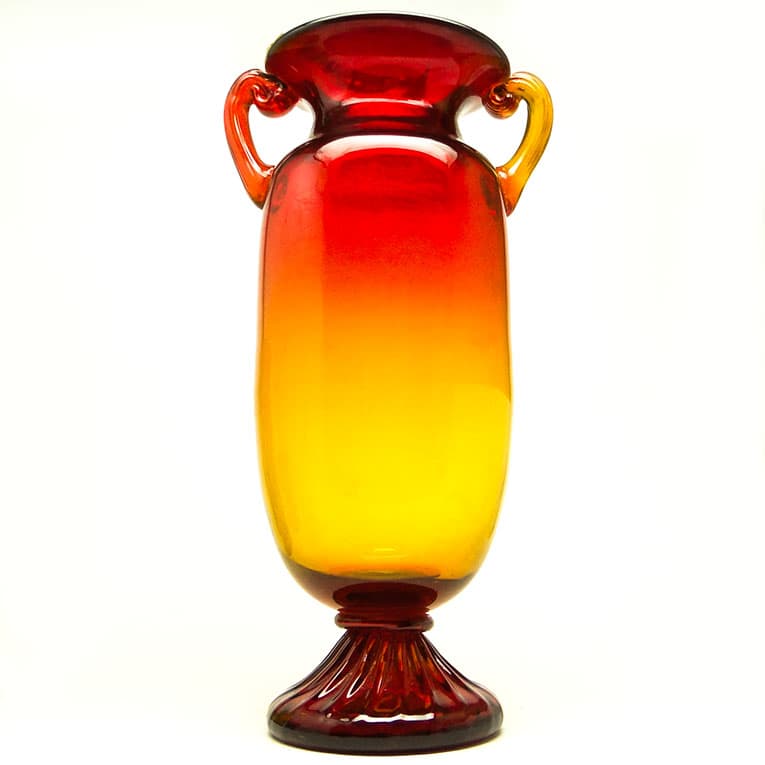 Wazon Mid-century modern, szkło, proj. J. Słuczan-Orkusz, Polska, lata 70. - 113193