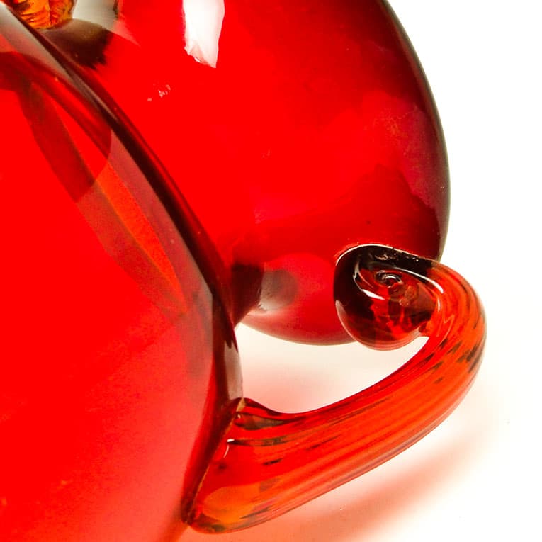 Wazon Mid-century modern, szkło, proj. J. Słuczan-Orkusz, Polska, lata 70. - 113192