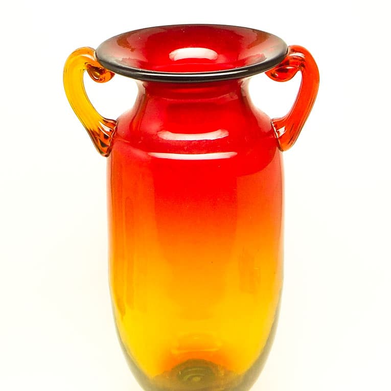 Wazon Mid-century modern, szkło, proj. J. Słuczan-Orkusz, Polska, lata 70. - 113190