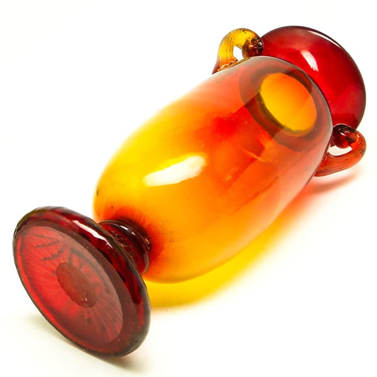 Wazon Mid-century modern, szkło, proj. J. Słuczan-Orkusz, Polska, lata 70. - 113195