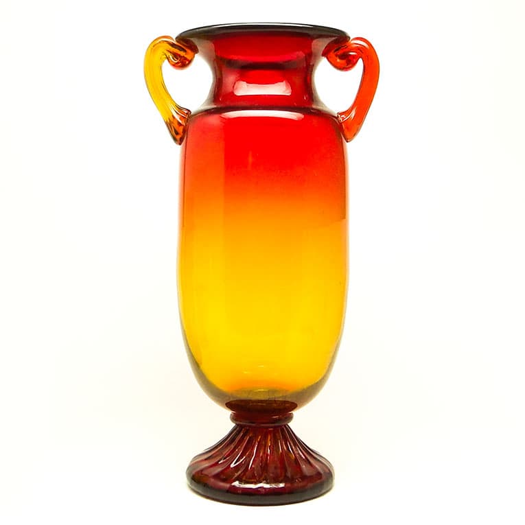 Wazon Mid-century modern, szkło, proj. J. Słuczan-Orkusz, Polska, lata 70. - 113187