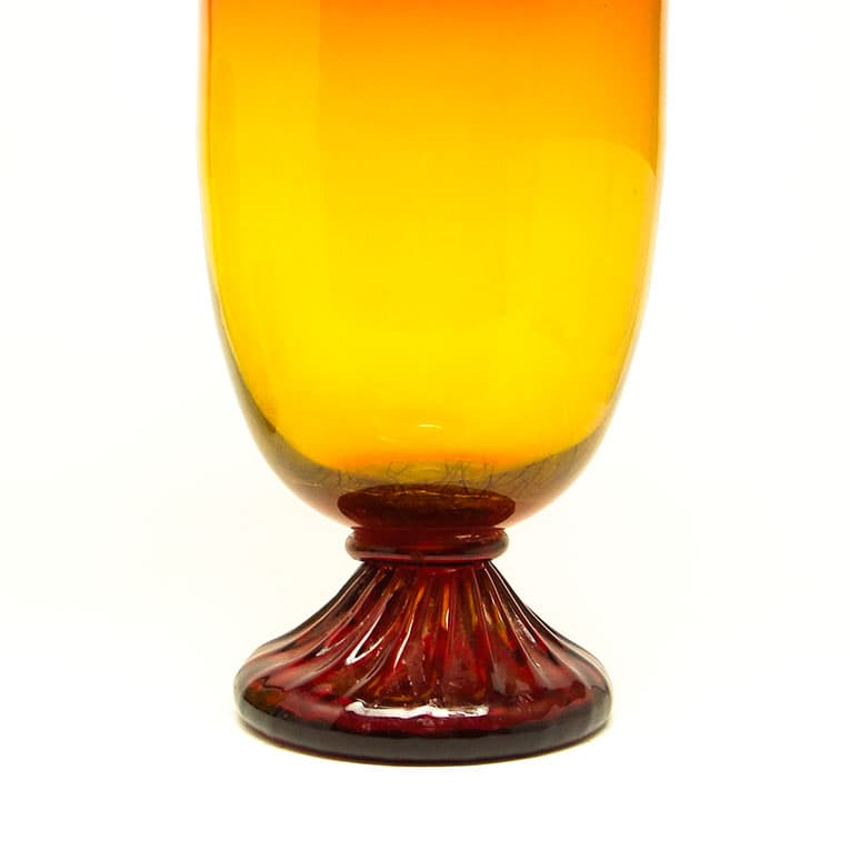 Wazon Mid-century modern, szkło, proj. J. Słuczan-Orkusz, Polska, lata 70. - 113188