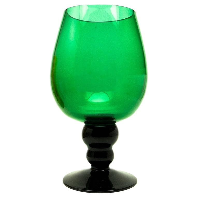 Wazon postmodernizm, szkło, Huta Hortensja, Polska, lata 60.