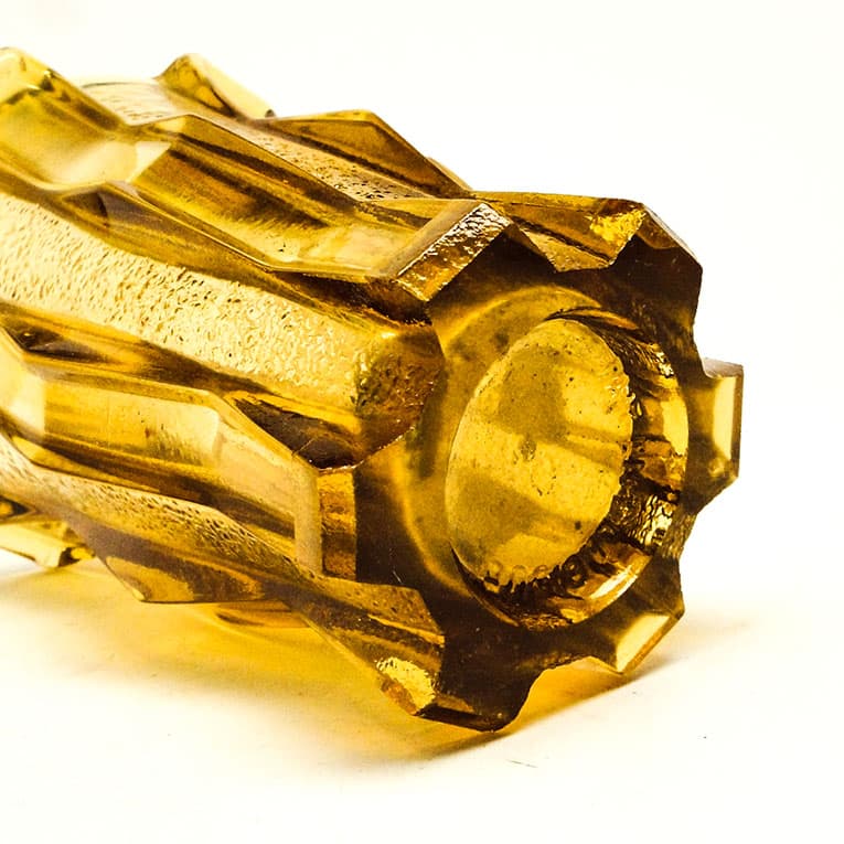 Wazon mid-century modern, szkło prasowane, Belgia, lata 50. - 113219