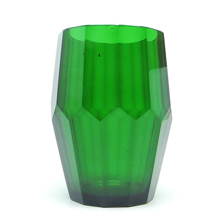 Wazon Art déco, kryształ, proj. J. Hoffmann, Bohemia, Czechosłowacja, lata 30. - 113332