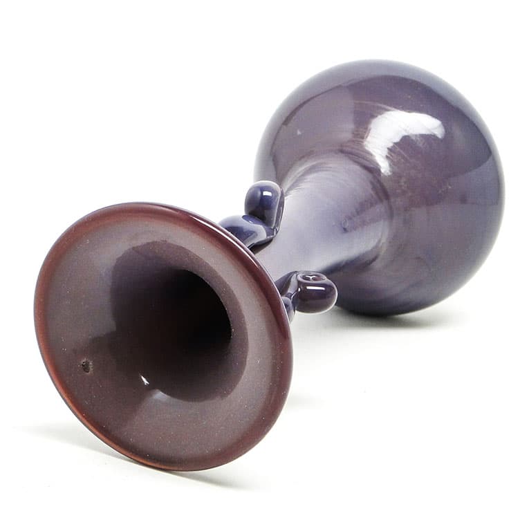 Wazon Modernizm, szkło, proj. J. Słuczan-Orkusz, Polska, lata 70. - 113419