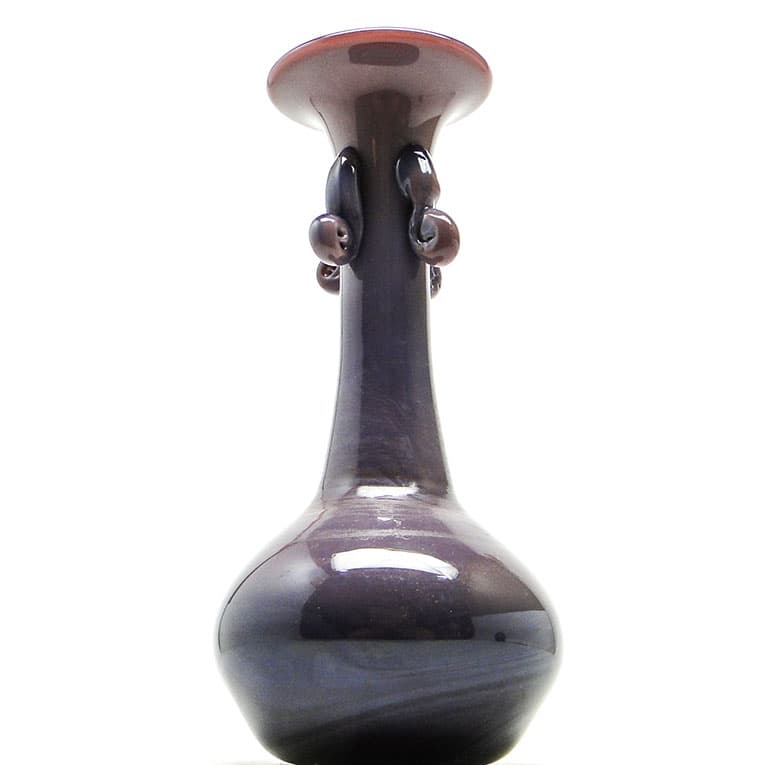 Wazon Modernizm, szkło, proj. J. Słuczan-Orkusz, Polska, lata 70. - 113416