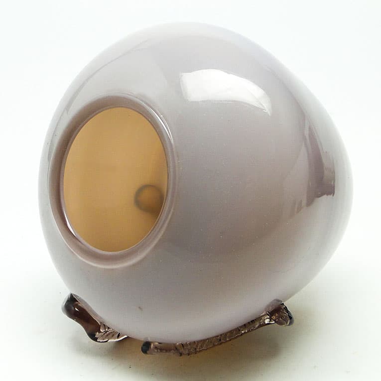 Wazon, polski modernizm, szkło fioletowe, proj. J. Słuczan-Orkusz, Polska, lata 70. - 113441