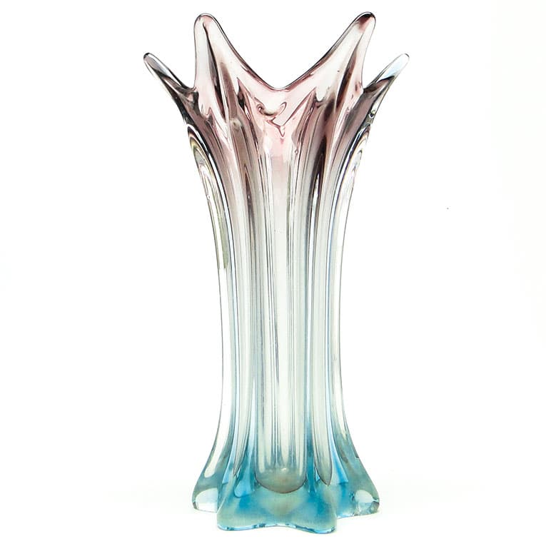 Wazon Murano, Sommerso, szkło, proj. F. Poli, Włochy, lata 50. - 113489