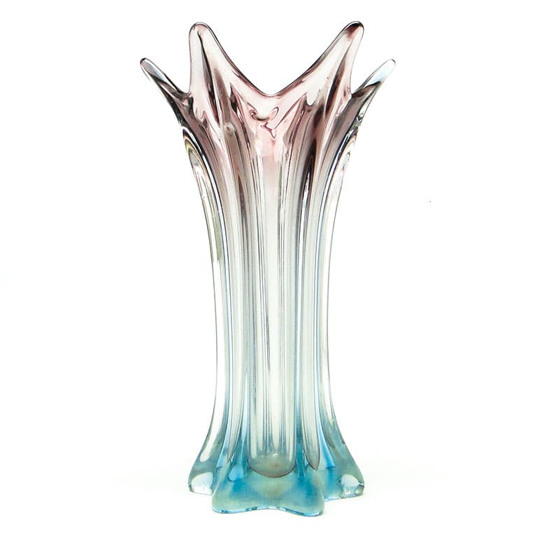 Wazon Murano, Sommerso, szkło, proj. F. Poli, Włochy, lata 50. - 113488