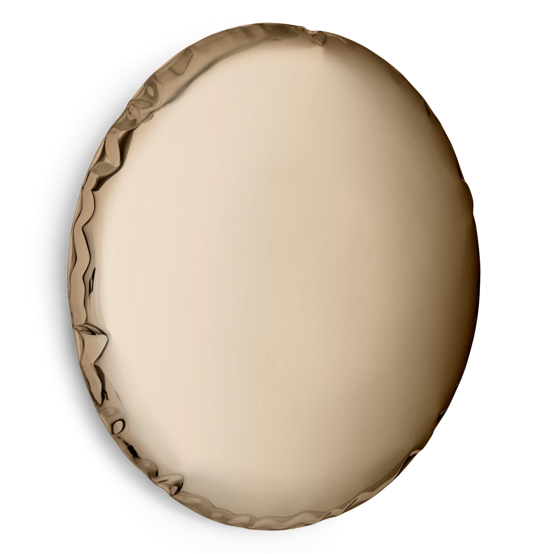 Lustro ścienne OKO złote 75 cm, Zieta Studio - 116594