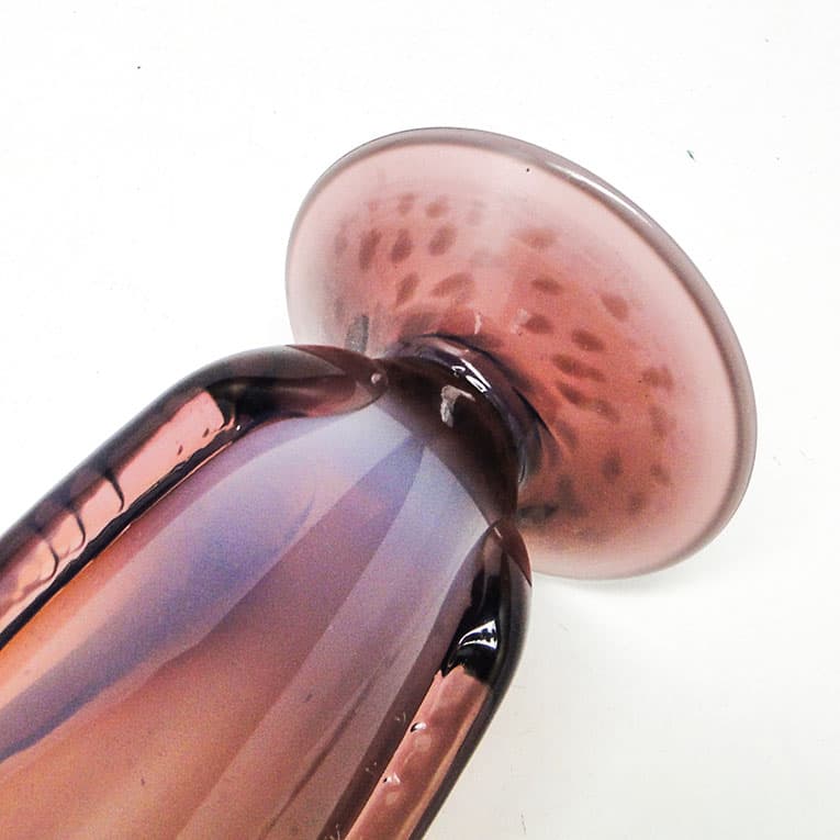 Wazon Modernizm, szkło fioletowe, proj. J. Słuczan-Orkusz, Polska, lata 70. - 113553