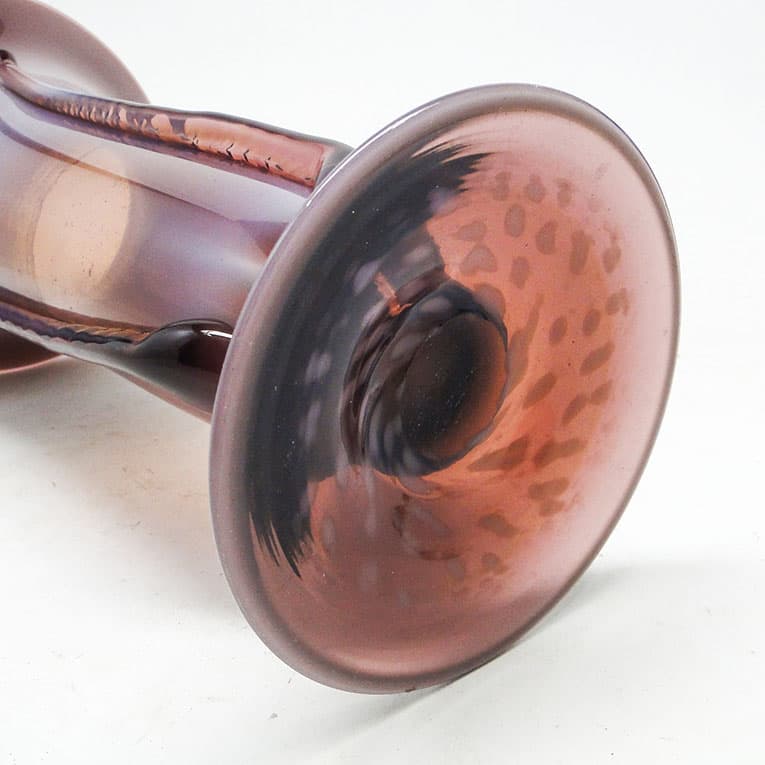 Wazon Modernizm, szkło fioletowe, proj. J. Słuczan-Orkusz, Polska, lata 70. - 113554