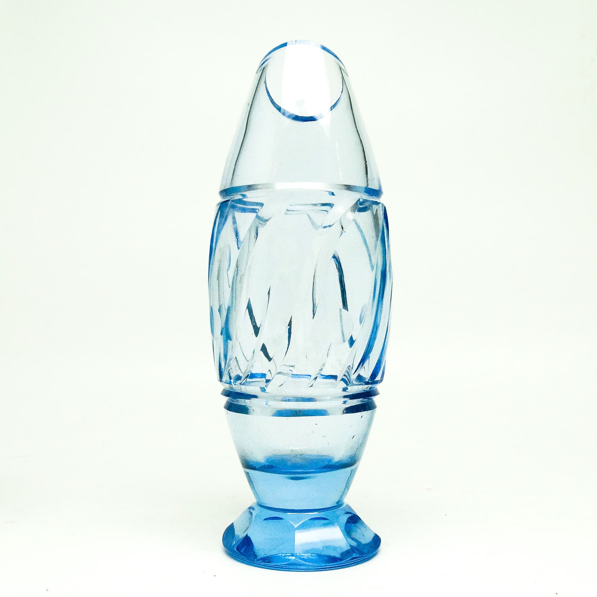 Wazon mid-century modern, kryształ, Czechosłowacja, lata 50. - 113571